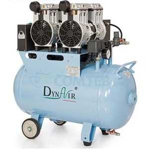 کمپرسور  oill free دو یونیت Dyn Air مدل DA7002 بدون درایر