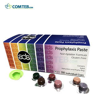 خمیر پروفیلاکسی سینگل دوز ADS مدل Prophylaxis Paste بسته 200 عددی