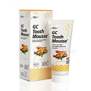 خمیر دندان ضد حساسیت جی سی 40 گرمی Tooth Mousse طعم چند میوه