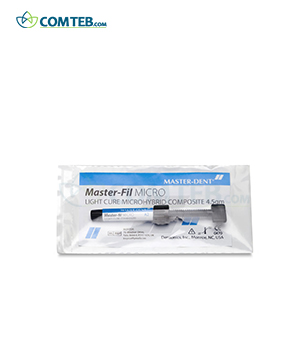 کامپوزیت میکروهیبرید مستردنت مدل Master Fil MICRO رنگ A3 بسته 4.5 گرمی کد 382-19