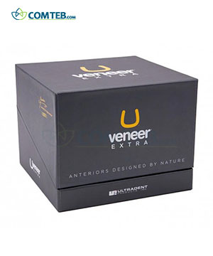 کیت قالب آماده ونیر کامپوزیت UltraDent مدل Uveneer Extra بسته 24 عددی