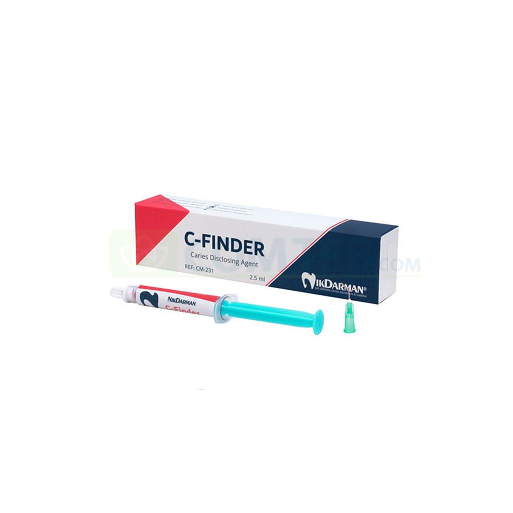 آشکارساز پوسیدگی دندان نیک درمان آسیا C-Finder بسته 2.5 میلی لیتری کد CM-231