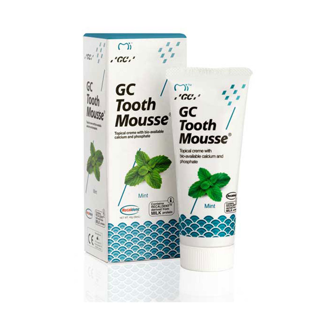 خمیر دندان ضد حساسیت جی سی 40 گرمی Tooth Mousse طعم نعنا