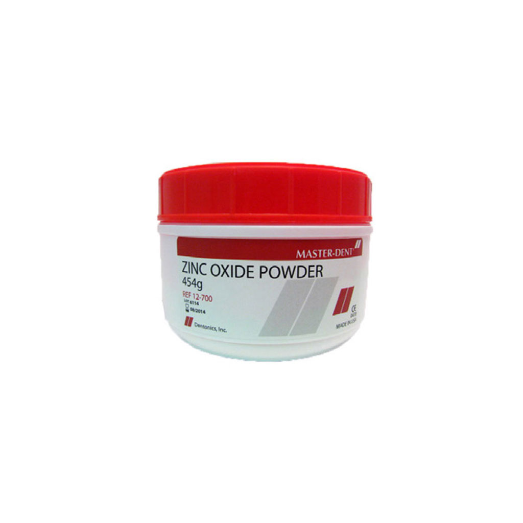 پودر زینک اکساید Master Dent مستردنت مدل Zinc Oxide Powder بسته 454 گرمی