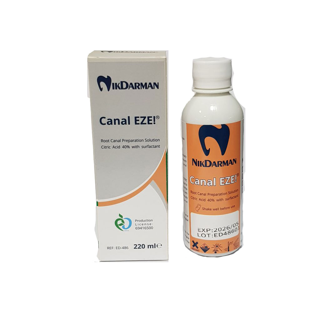 محلول اسید سیتریک 40% !Canaz EZE نیک درمان آسیا بسته 220 میلی لیتری کد ED-486