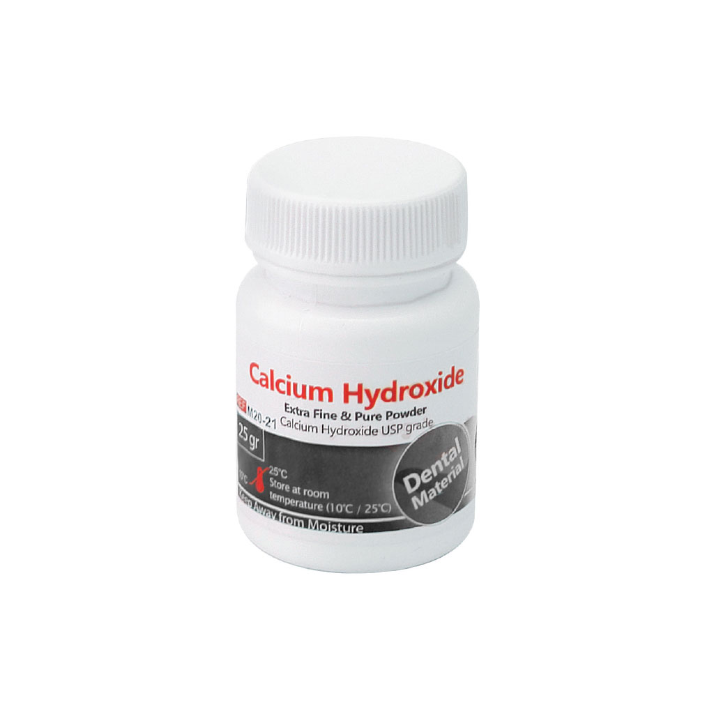 پودر کلسیم هیدروکساید Calcium Hydroxide Powder مروابن بسته 25 گرمی کد M20-21