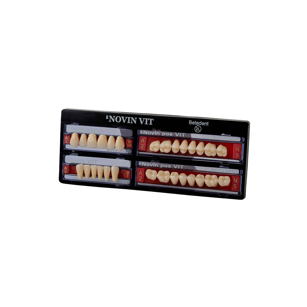 دندان مصنوعی نوین ویت سه پخت بتادنت BetaDent مدل Novin Vit سایز 11 رنگ A1