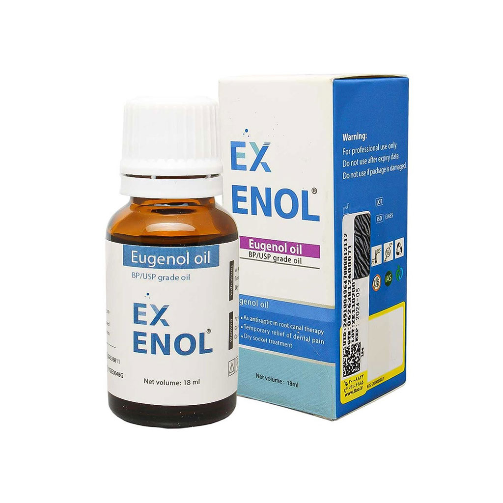 محلول اوژنول EX ENOL پارلا Parla بسته 18 میلی‌ لیتری