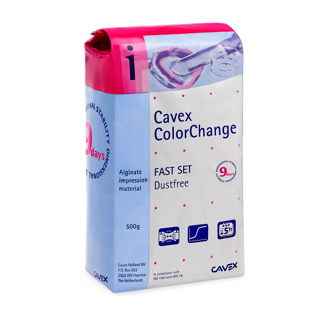 الژینات هوشمند تغییر رنگ کوکس Cavex مدل ColorChange بسته 500 گرمی