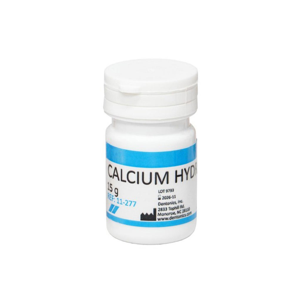 پودر کلسیم هیدروکساید Calcium Hydroxide Powder مستردنت Master Dent بسته 15 گرمی کد 277-11